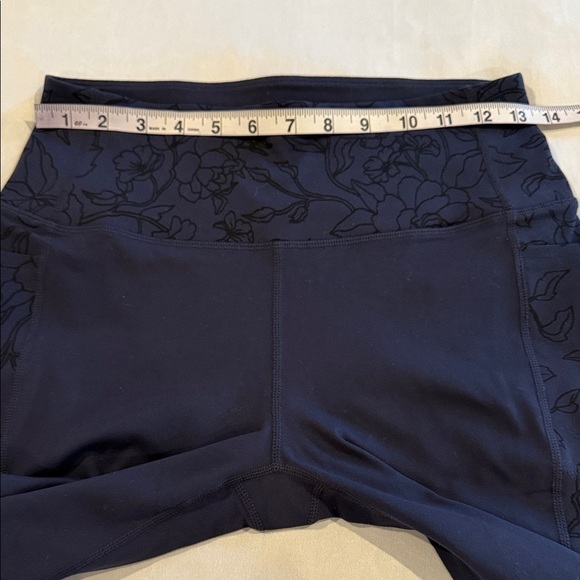 Skechers Go Walk Leggings Yoga Tight High Waist Dark Blue Women's Sz M - Picture 7 of 13